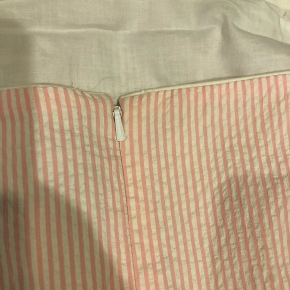 Old navy pink & white striped strapless dress - Picture 4 of 8